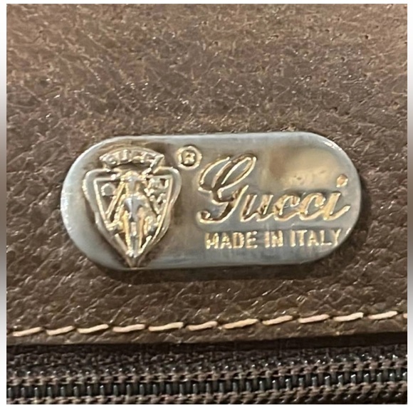 GUCCI • Ophidia Leather Crossbody Bag • Vintage & Authentic - Picture 4 of 14